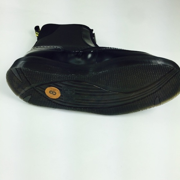 Dr. Martens Jemison brogue leather boot zip up 8 - Picture 7 of 8